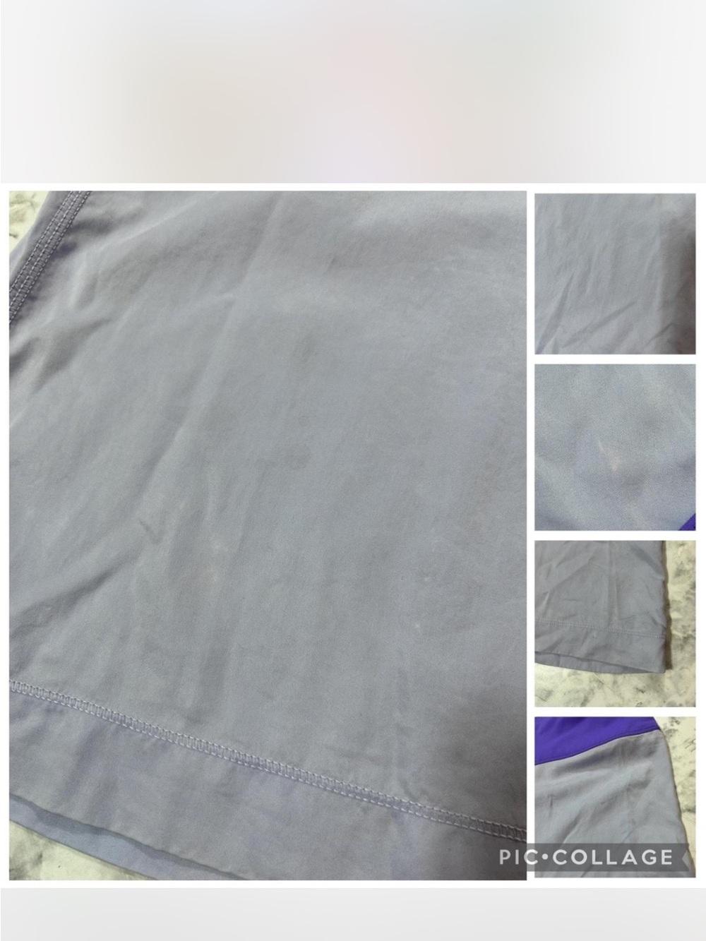 Lululemon Blissed Out dress sz 8 Cool Breeze Power Purple vintage y2k festival - Picture 13 of 14